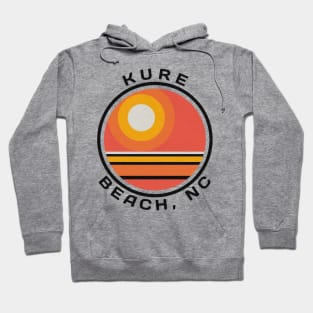 Kure Beach, NC Summertime Vacationing Sunrise Hoodie